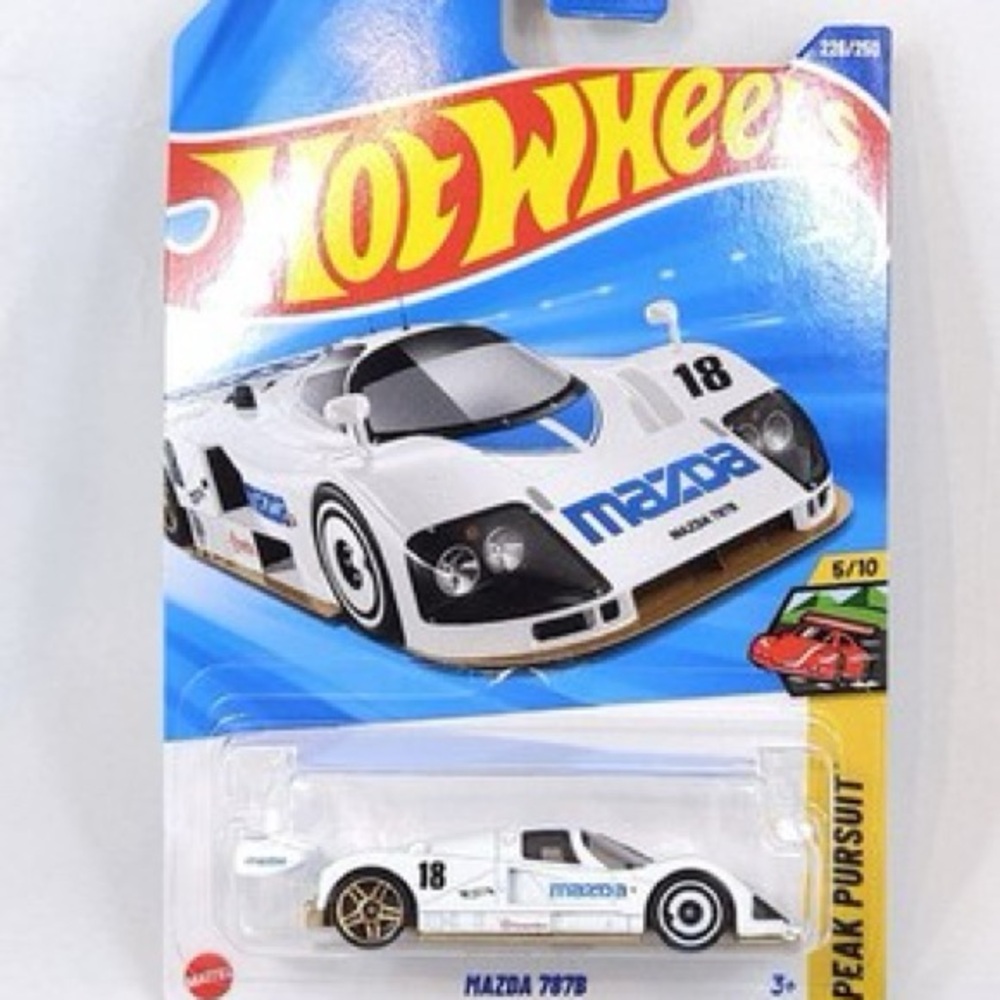 Mattel Hot Wheels Mazda 787B in White